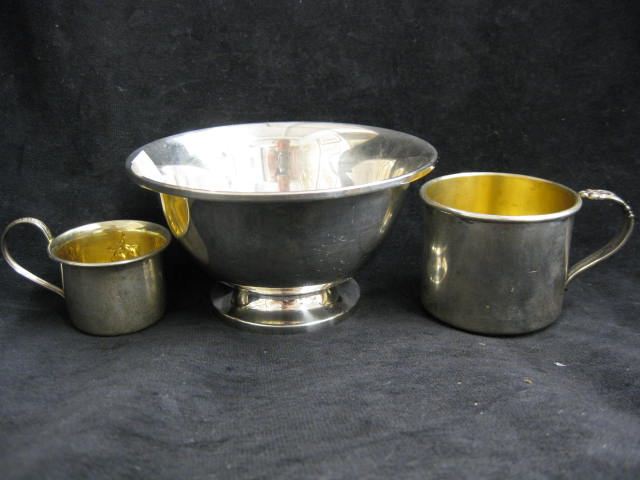 Sterling Silver Lot 5 bowl and 14cd14
