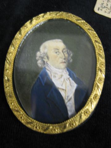 18th Century Miniature Portrait