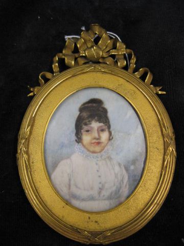 1805 Miniature Portrait Painting
