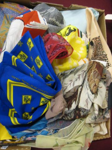 Estate Lot of Fine Scarfs wide variety