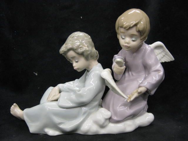 Lladro Porcelain Figurine of Angel Angel