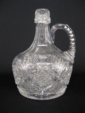 Cut Glass Whiskey Jug brilliant 14cd92