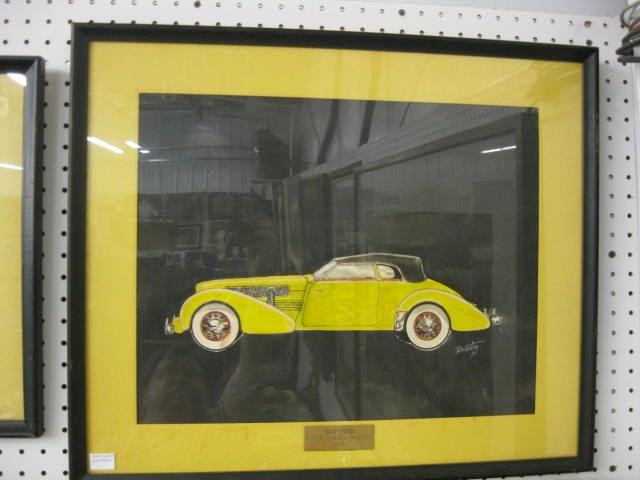 Bernstein Watercolor of 1937 Cord