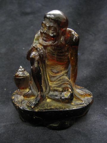 Carved Amber Figure of an Oni 3 14cdaf