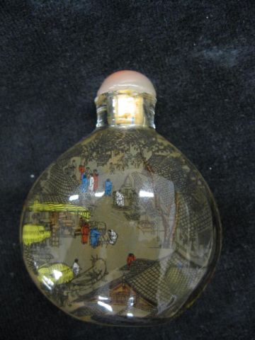 Chinese Reverse Painted Snuff Bottle 14cdda