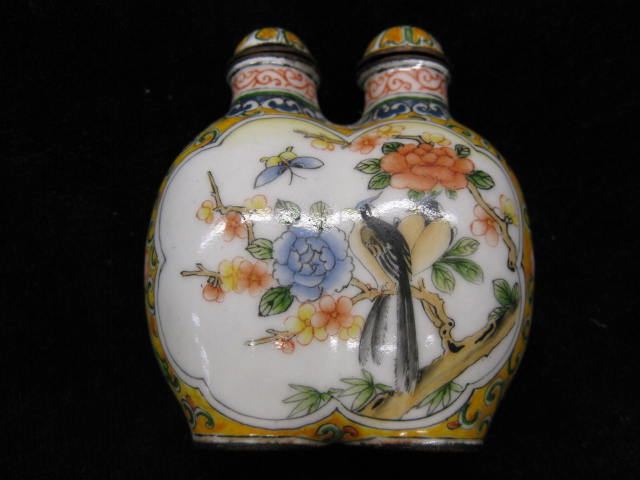 Chinese Enamel Double Snuff Bottle 14cdd5