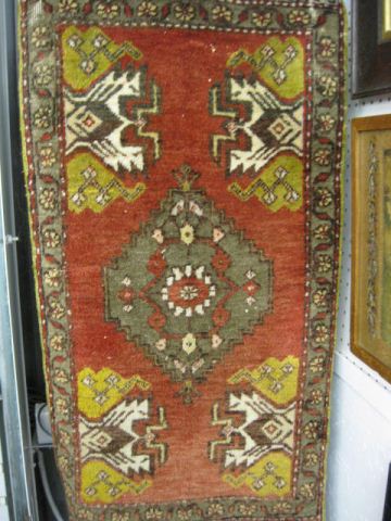 Hamadan Persian Handmade Mat geometric