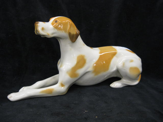 Russian Pottery Figurine of a Dog