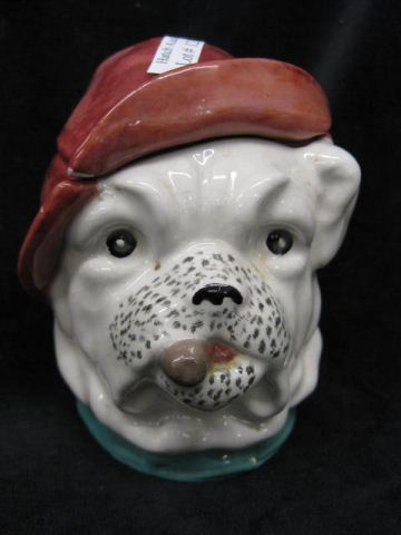 Figural Porcelain Tobacco Humidor of