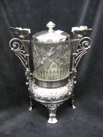 Meriden Victorian Silverplate Pickle