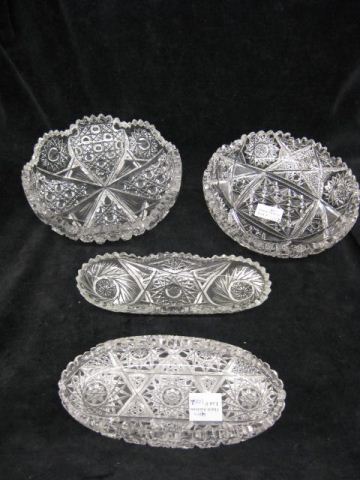 4 pcs Brilliant Period Cut Glass 2 6  14ce5e