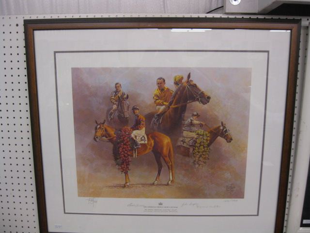 Fred Stone Lithograph The American 14cead