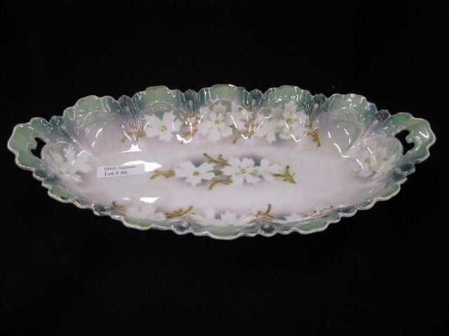 R.S. Prussia Porcelain Celery Dish