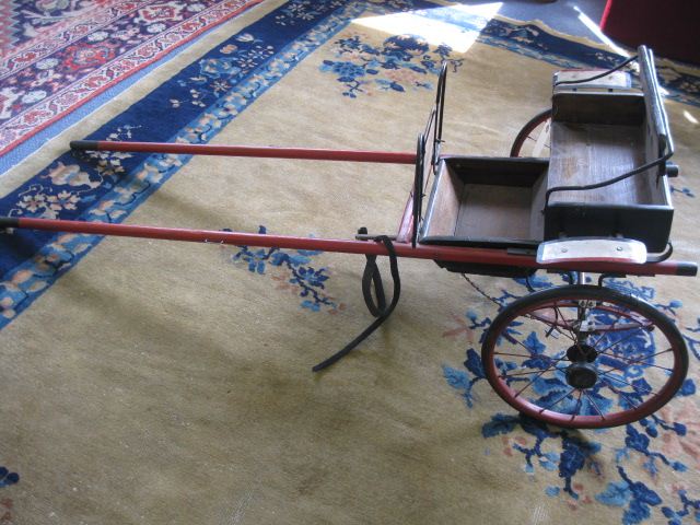 Antique Diminutive Cart for goat 14ced5