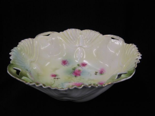 R.S. Prussia Porcelain Large Berry Bowl