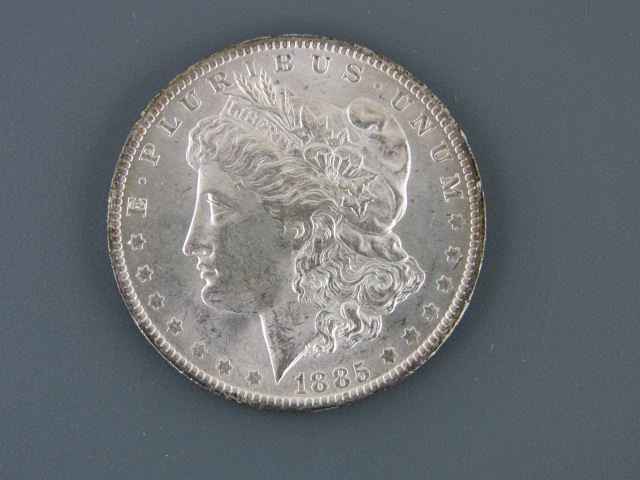 1885 O Morgan Silver Dollar uncirculated  14cef4