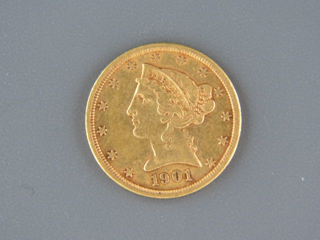 1901-S U.S. $5.00 Liberty Head