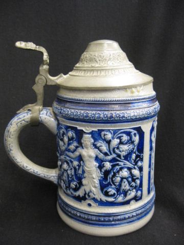 German Salt Glaze Stein barrel shape