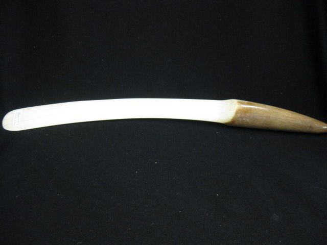 Carved Ivory Page Turner natural