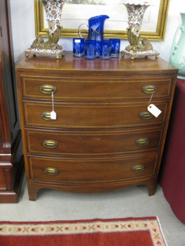 Pair of Mahogany Bachelors Chests