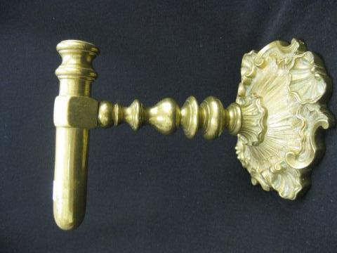 Early Brass Goffering or Pressing IronHolder