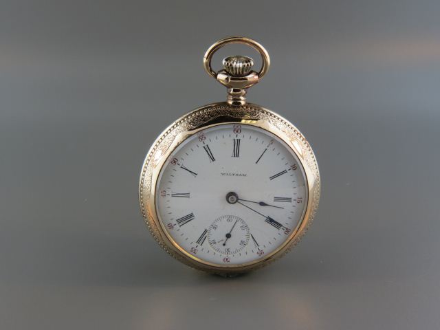 American Waltham Pocketwatch openface 14cfc2