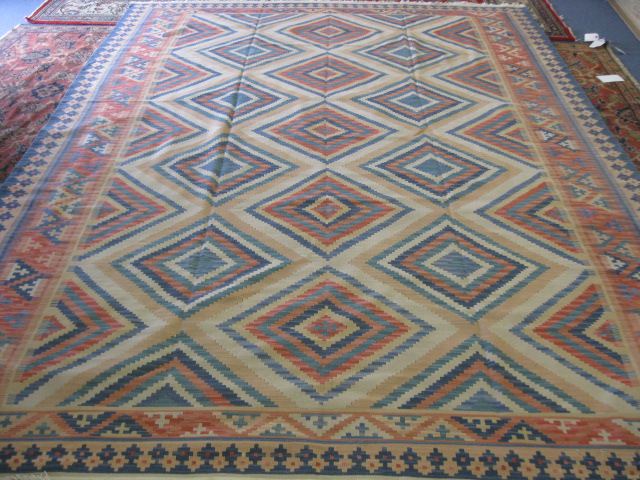 Kelim Turkish Handmade Rug tribalgeometric 14cfc7