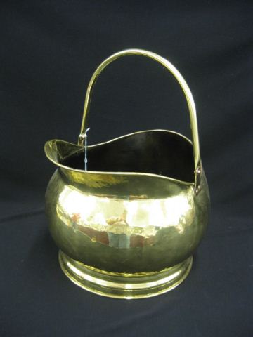 Brass Fireplace Bucket or Hod helmet 14d01d