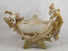 A Viennese ceramic centrepiece with