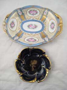 A Noritake oval two handled dish with
