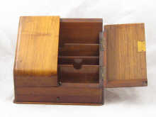 An Edwardian mahogany stationery 14f75b