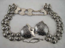 A Russian hallmarked silver and