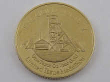 A gold krugerrand medallion 1970-80
