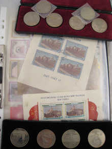 An album of Soviet unused stamps