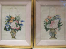 A pair of Chinese flower paintings 14f867