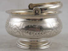 A Russian silver swing handled 14f89d