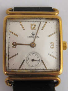 A gent's wrist watch by Rolex in