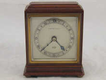 A mahogany cased 8 day mantle clock
