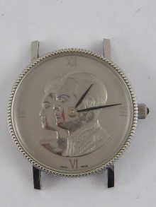 A corum style wrist watch by Marcus.