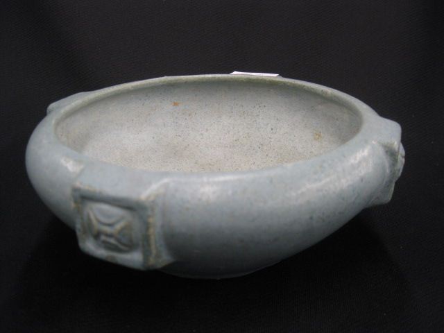 Arts Crafts Pottery Bowl squared 14f9f9