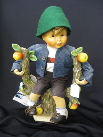 Apple Tree Boy Porcelain Doll figuraltree 14fa4d