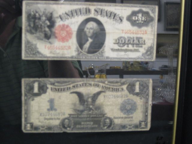 2 U.S. Large Size Currency Notes 1899