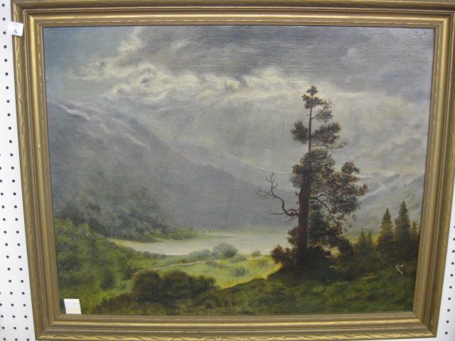 E. Gertrude Armstrong Oil landscape
