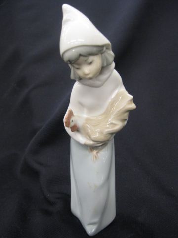 Lladro Porcelain Figurine of Girlholding