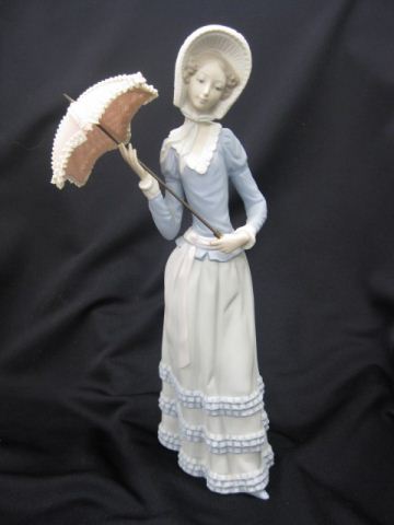 Lladro Porcelain Figurine of Ladywith