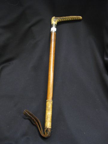 Sterling Stag Handle Riding Crop 14faef