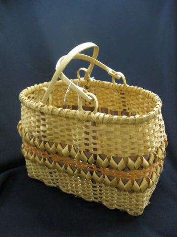 Cherokee Indian Basket by Mollie