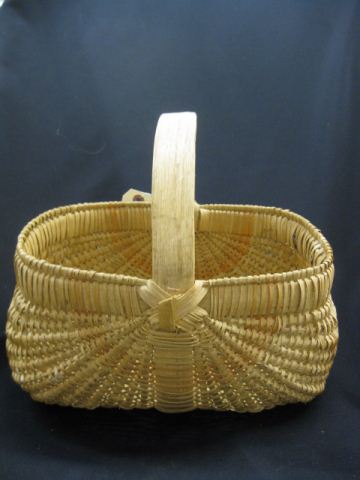 Split Oak Basket decorated11''