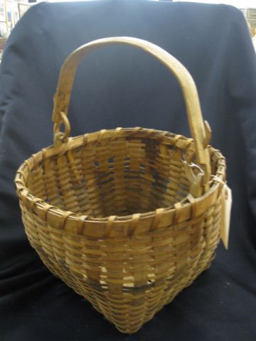 Split Oak Basket unusual ring &