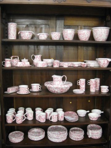 72 pcs Bennington Pottery Pink 14fb3c